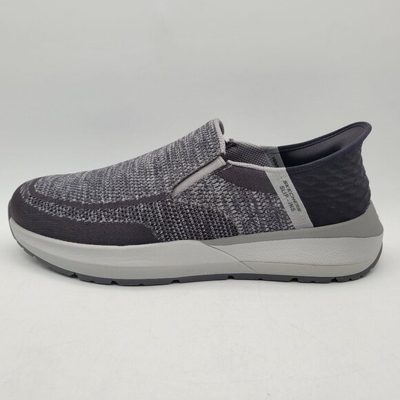 Skechers Slip-ins Neville Rovelo Men\'s 12 Wide Fit Hands-Free Sneakers Loafers main image 4